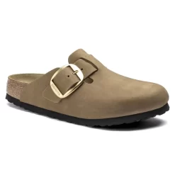 Birkenstock Boston Big Buckle Nubuck Leather