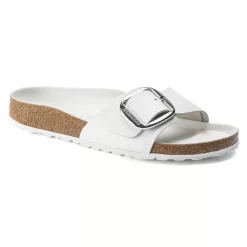 Birkenstock Madrid Big Buckle Natural Leather