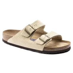Birkenstock Arizona Nubuck Leather Desert Buck Almond