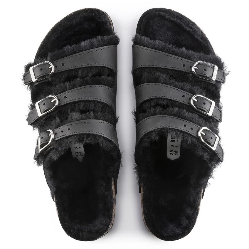 Birkenstock Florida Fresh Shearling Oiled Leather - Image 6