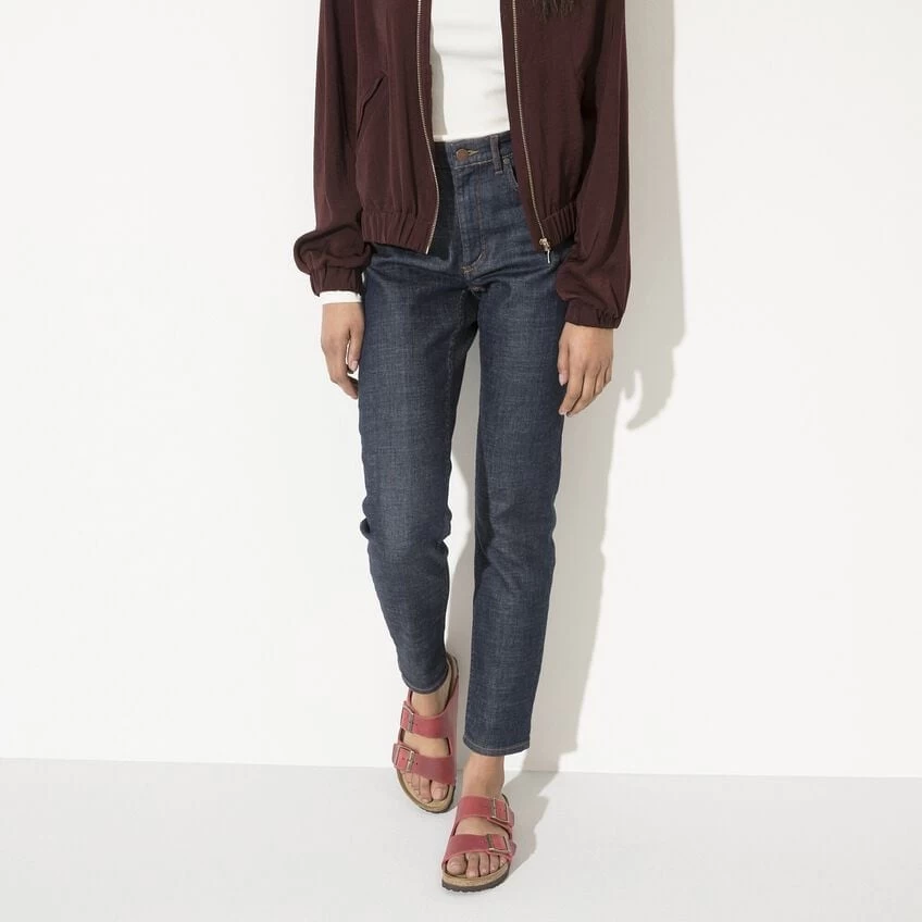 Birkenstock Arizona Oiled Leather Fire Red - Image 3