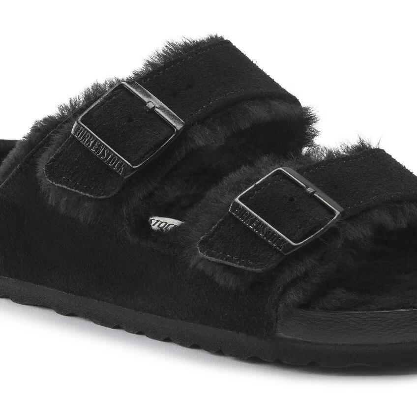 Birkenstock Arizona Shearling Suede Leather - Image 8