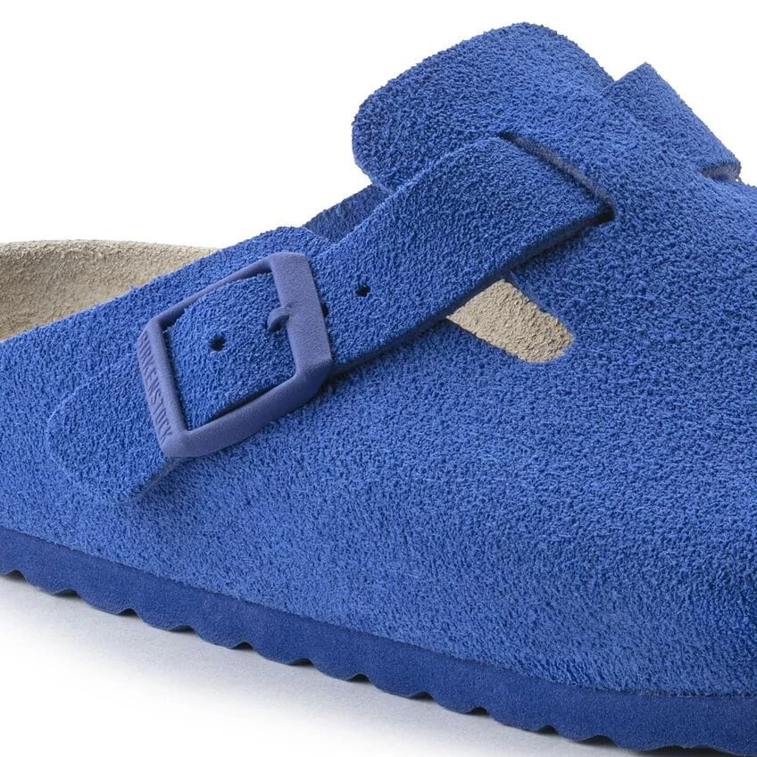 Birkenstock Boston Suede Leather Ultra Blue - Image 9