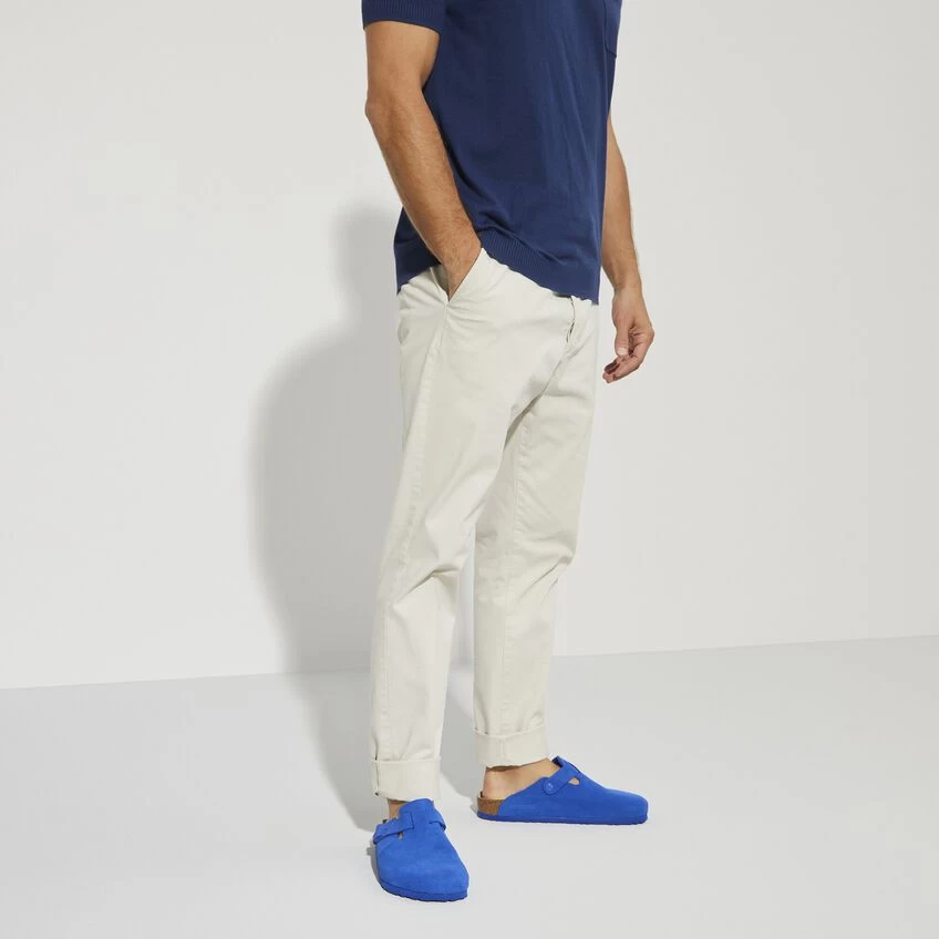 Birkenstock Boston Suede Leather Ultra Blue - Image 4