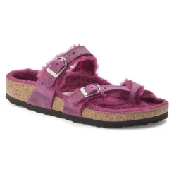 Birkenstock Mayari Shearling Oiled Leather