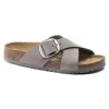 Birkenstock Siena Big Buckle Nubuck Leather