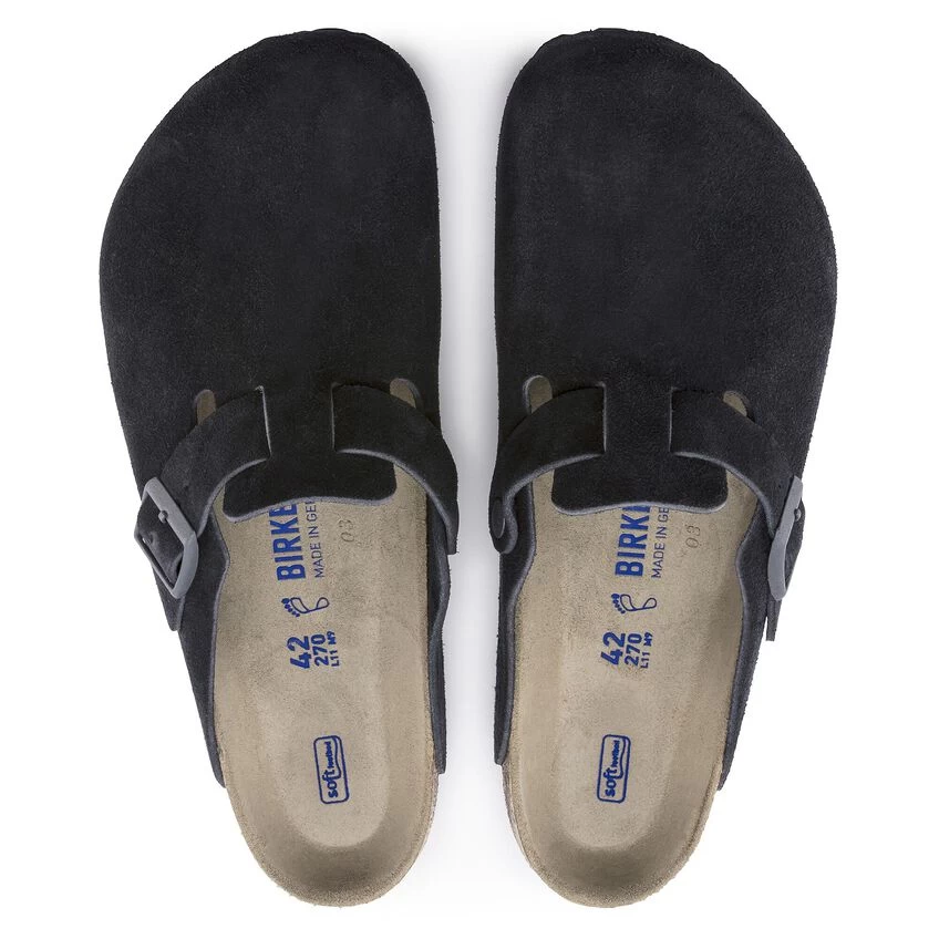 Birkenstock Boston Suede Leather Midnight - Image 8