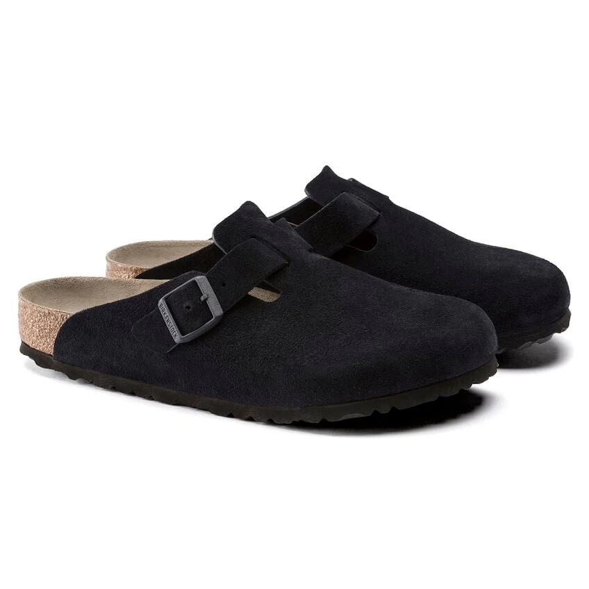 Birkenstock Boston Suede Leather Midnight - Image 9