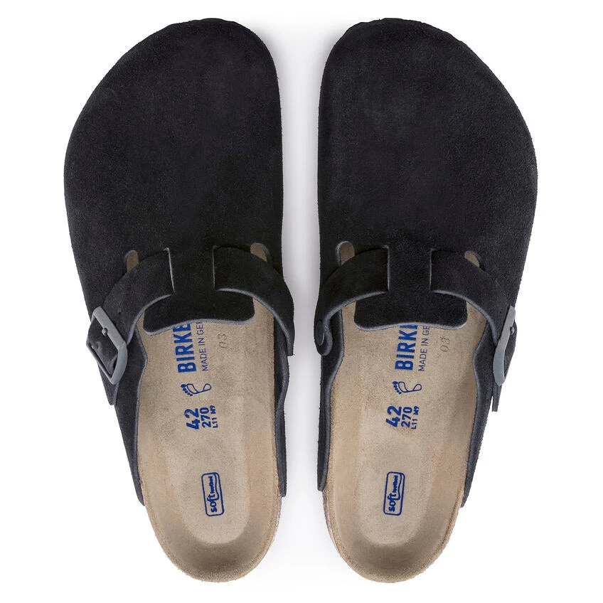 Birkenstock Boston Suede Leather Midnight - Image 7