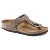 Birkenstock Gizeh Birko-Flor Nubuck Mocha